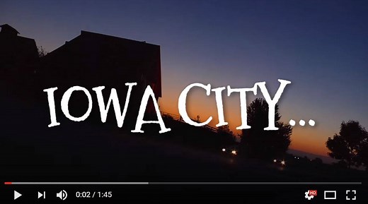 Iowa City is a vibrant community. See for yourself in our brief Welcome to Iowa City video. Watch! | The City of Iowa City Government