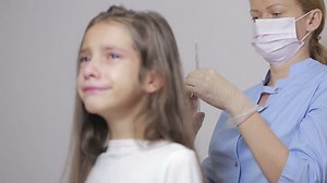 Little Girl Afraid Doctor Syringe Baby Stock Footage Video (100% Royalty-free) 20788186 | Shutterstock