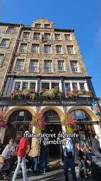 The Pub Inspired by History's Most Famous Criminal #Edinburgh #History