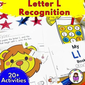 Letter L Worksheets for Letter Sound Recognition | Beginning Sounds