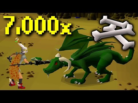 I collected 7,000 dragon bones... Wildy or Myth's Guild? (GIM #124)
