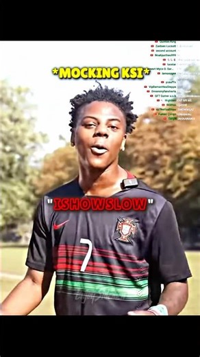 KSI really thought he could beat SPEED💨😭#ksi #ishowspeed