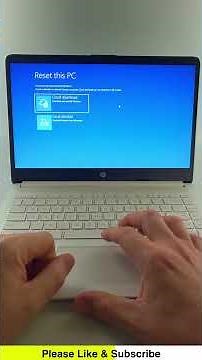How to Factory Reset HP PC Or Laptop Without Password