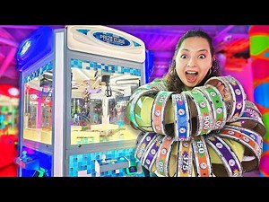 The BEST Ticket Claw Machine in the WORLD!!!