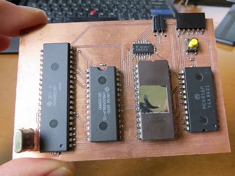 6809 BASIC computer is working!!