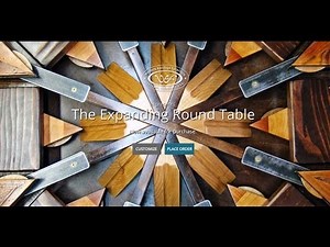1st Edition Expanding Round Table from Reclaimed Barn Wood 2010