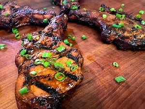 Asian Inspired Berkshire Pork Chops
