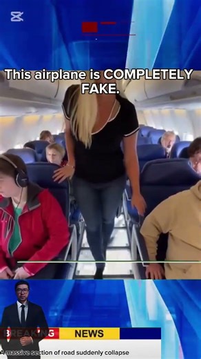 Is This Transparent Floor Airplane Real?