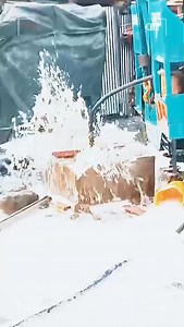 Borehole flushing underway in Naivasha 💧 Ensuring clean water flow and top performance for the borehole! #CleanWater #BoreholeMaintenance | Prospa Engineering and Borehole ltd