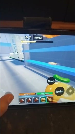 playing whit my cusin the game is surive the mega stor and we survie 13 sooo soon 14 soo byeee