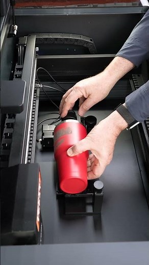Laser Engraving a Tumbler