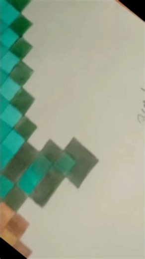 Minecraft sword 🗡️ art #drawing #minecraft #Yasharts135