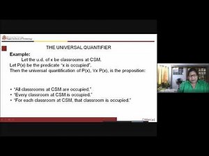 GEC 104 A5 2 Predicate Logic, Quantifier