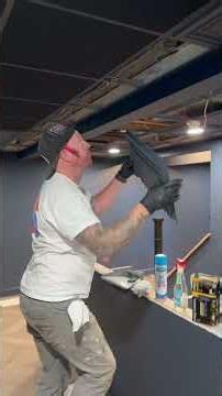 Dimensional ceiling tile install