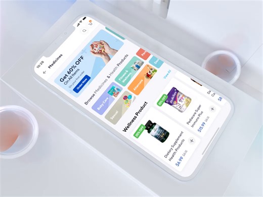 Medicine Delivery App Design & Pharmacy Mobile APP UI UX - Docly