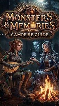 How to get Lumber, How to Make a Campfire in Monsters and Memories