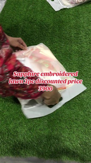 Sapphire Embroidered Lawn Sale at Discounted Prices