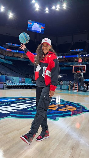 Instagram on Instagram: "Wherever there’s basketball, there’s Briana Green (@brianagreen11). 🏀 🔥 The globe-trotting content creator touched down in Minneapolis last night for the tipoff of the 2022 NCAA Women’s Final Four. “The energy and environment is crazy out here right now,” says Briana. “Women’s sports are evolving, and the fans, spectators and even the athletes are witnessing that. There’s a movement happening, and it’s so dope to be right in the middle of it.” Join Briana on our story 