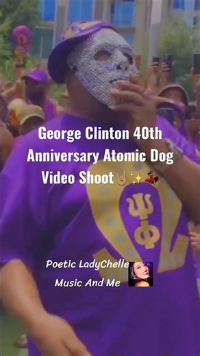 George Clinton Atomic Dog 40th Anniversary Video Shoot 🤘🏾✨💃🏾