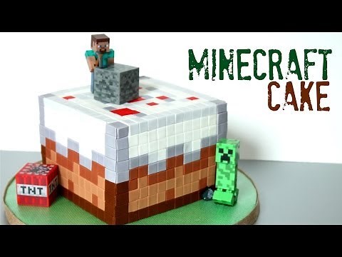 How to Make a Minecraft Cake