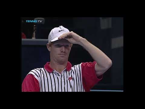 Masters 1992 SF Courier vs Sampras