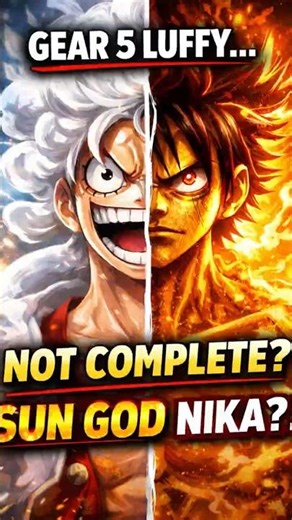 Gear 5 Luffy Is Not Complete?! The Truth About Sun God Nika | One Piece Theory #onepiece