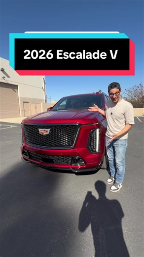 2026 Cadillac Escalade V: The Ultimate Family SUV