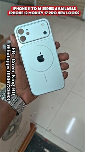 iPhone 12 Modify To 17 Pro New Looks case