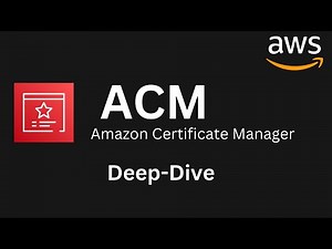 AWS ACM (Certificate Manager) Full Explanation #aws #ssl Deep dive into the aws acm service