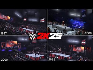 Classic Arena Pack ft. WCW THUNDER & RAW IS WAR | WWE 2K25 Mods