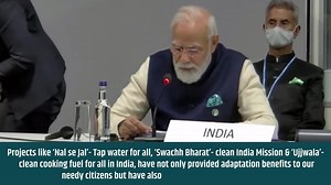 1.8K views · 122 reactions | Leading from the front on climate action. A quick recap of PM Narendra Modi’s first day at #COP26 World Leaders’ Summit ⬇️ | Ministry of External Affairs, Government of India | Facebook