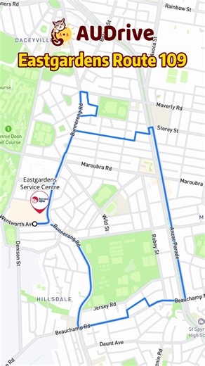 Learners from Eastgardens watch this before their test so every turn feels familiar. Watch this animated route video for Eastgardens Driving Test Route #109. It shows every turn so you feel calm on test day. 👉 Practice with interactive maps: https://audrive.net/en/route/109 👉 Rewatch this the night before the test to keep the route fresh in your mind. Like and subscribe for more routes, and tell us in the comments which test centre you want next! #DrivingTest #DrivingRoute #ServiceNSW #Eastgar