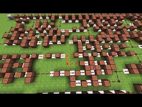 The Entertainer | Minecraft Note Block Song | [Requested]