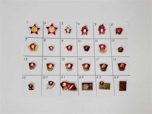 Vintage USSR Pins - Etsy