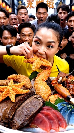 😱😱This amazing sea food eating crab… these are the most talked-about foods in this ma#seafooddishes