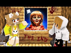 Yasi and CeeGee Got SCARY ANNABELLE on a Hidden Camera in Minecraft!