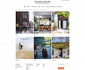 Visit our interactive archive of current and past catalogs for design inspiration from #schoolhouseliving. To receive our new spring catalog in the mail sign up here: bit.ly/2FnGEyw. We will release it in April! | Schoolhouse