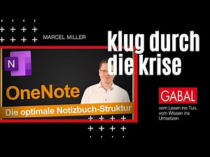 Klug durch die Krise mit Marcel Miller - OneNote