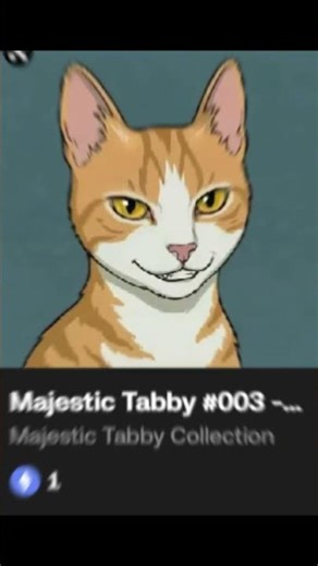 Majestic Tabby – Elegant Cat NFT Collection