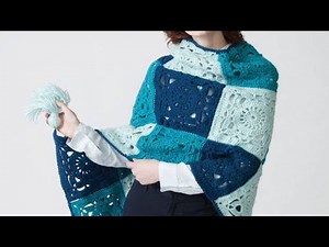 Easy Crochet Willow Blanket or Shawl