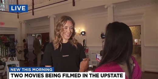 Two movies being filmed in the Upstate