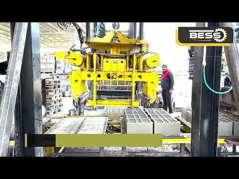 1200 Fully Automatic Concrete Block Machine