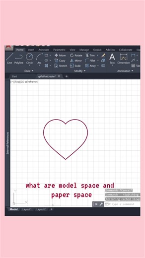 If Paper Space has ever confused you, save this. Step one before scaling ✨ #autocad #cadhelp #cadbasics #designstudents #girlsthatcreate