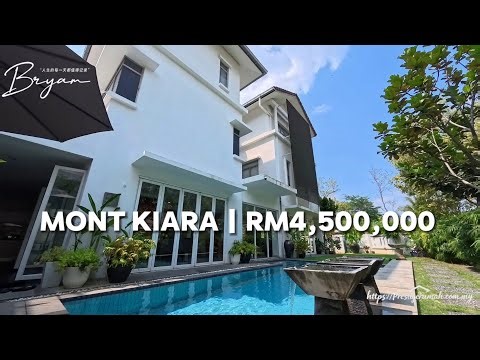 ✨ Luxurious 3-Storey Corner Semi-D in Mont Kiara | Freehold, Pool, 6+1 Beds | Rare Find!