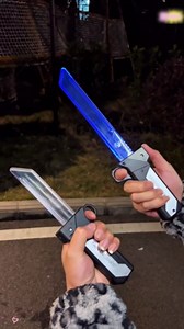 2-in-1 Reversible Hilt Light Saber | Spark Sword Retractable Plug-in Lightsaber with Swing-to-Extend | Light Up Sword Cosplay Prop Collector’s Fidget Toy