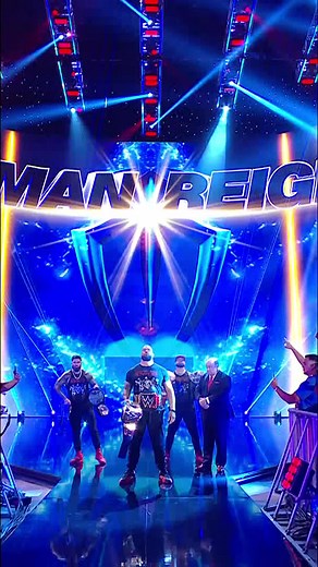 #TheBloodline’s entrance is on God Mode | WWE