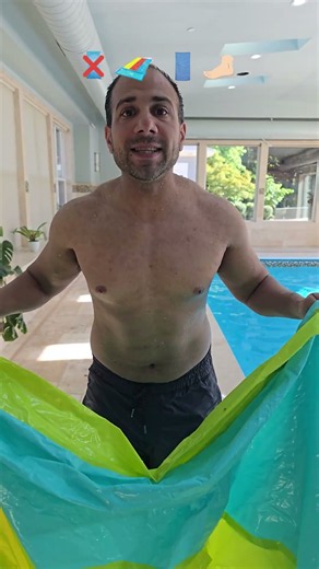 Is it possible to walk on water with slip n slide