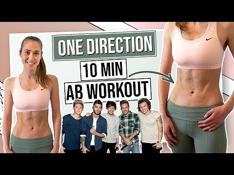 10 MIN One Direction AB WORKOUT!
