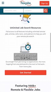 Take back your mornings with FlexJobs. ☀️ No commute. No dress code. No stress. Just real remote jobs that fit your life. 🔍 Verified & vetted opportunities 🌎 Trusted by 10 million remote workers. ✅ Start your search today. | FlexJobs