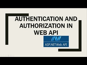 26- Authentication and Authorization in Web API (Hindi/Urdu)
